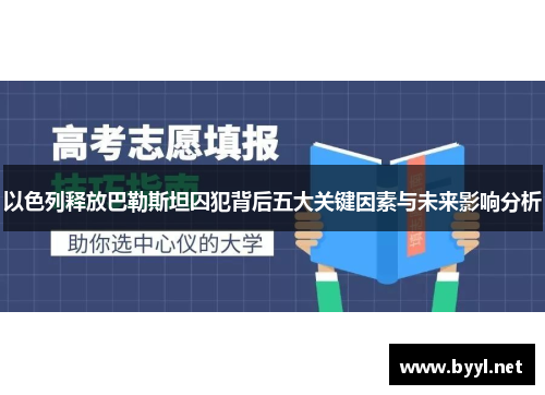 以色列释放巴勒斯坦囚犯背后五大关键因素与未来影响分析