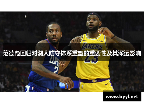 范德彪回归对湖人防守体系重塑的重要性及其深远影响